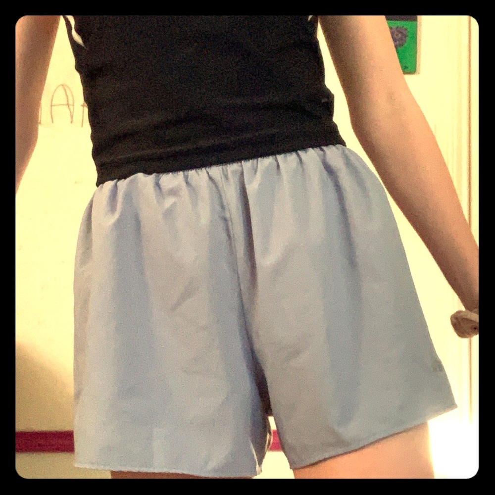 Baby Blue Asics ATH short
